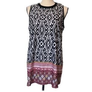 Alyx Sleeveless Tank Geometric Design Pink Orange Spring